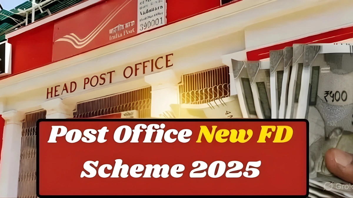 Post Office New FD Scheme 2025