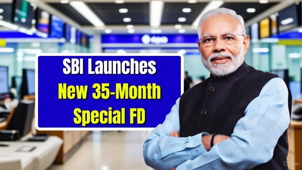 SBI Launches 35-Month Special FD Scheme